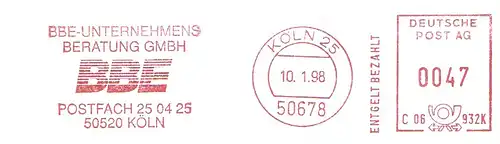 Freistempel C06 932K Köln - BBE Unternehmensberatung (#3136)