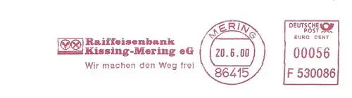 Freistempel F530086 Mering - Raiffeisenbank Kissing-Mering (#3141)