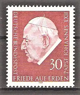 Briefmarke BRD Mi.Nr. 609 ** Papst Johannes XXIII. 1969