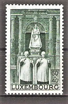 Briefmarke Luxemburg Mi.Nr. 382 ** Madonna von Luxemburg 1945 / Prozession mit der Statue