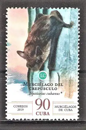 Briefmarke Cuba Mi.Nr. 6549 ** Amerikanischer Abendsegler (Nycticeius cubanus)