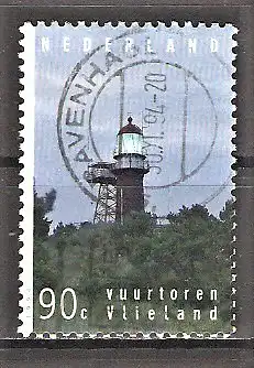 Briefmarke Niederlande Mi.Nr. 1524 o Leuchttürme 1994 / Leuchtturm Vlieland