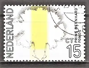 Briefmarke Niederlande Mi.Nr. 965 o 60. Geburtstag von Prinz Bernhard der Niederlande 1971 / Nelke – Symbol des Prinz-Bernhard-Fond