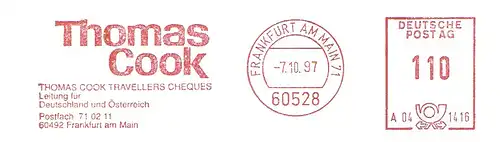 Freistempel A04 1416 Frankfurt am Main - Thomas Cook Travellers Cheques (#3067)