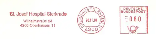 Freistempel Oberhausen, Rheinl - St. Josef Hospital Sterkrade (#3061)