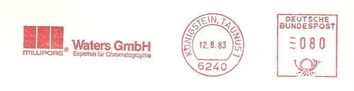 Freistempel Königstein, Taunus - MILLIPORE - Waters GmbH - Experten für Chromatographie (#3006)