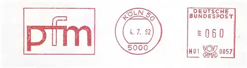 Freistempel H01 0057 Köln - pfm (#1822)