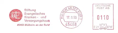 Freistempel C21 071F Mülheim an der Ruhr - Stifung Evangelisches Kranken- und Versorgungshaus (#2840)