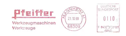 Freistempel F84 2123 Mannheim - Pfeiffer Werkzeugmaschinen Werkzeuge (#2872)