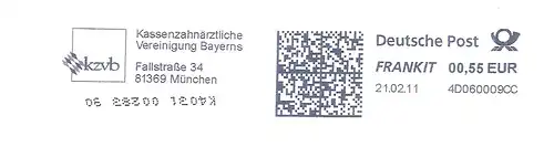 Freistempel 4D060009CC München - kzvb Kassenzahnärztliche Vereinigung Bayerns (#2212)