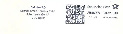 Freistempel 4D060007EC Berlin - Daimler AG / Daimler Group Services Berlin (#2209)
