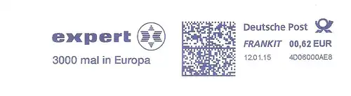 Freistempel 4D06000AE8 - expert / 3000 mal in Europa (#2199)