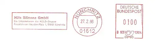 Freistempel B83 1304 Nünchritz - Hüls Silicone GmbH / Ein Unternehmen der HÜLS-Gruppe (#2197)