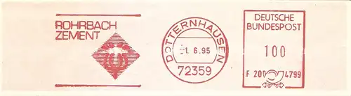 Freistempel F20 4799 Dotternhausen - Rohrbach Zement (#2195)