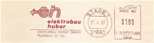 Freistempel F76 4889 Stade - Elektrobau Huber GmbH (#2189)