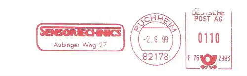 Freistempel F76 2983 Puchheim - SENSOR TECHNICS (#2117)