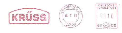 Freistempel H01 8235 Hamburg - KRÜSS (#2127)