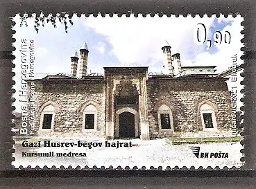 Briefmarke Bosnien und Herzegowina Mi.Nr. 820 ** Kulturhistorisches Erbe 2021 / Kuršumli-Medresa
