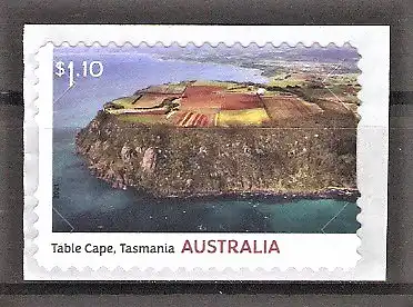 Briefmarke Australien Mi.Nr. 5337 ** (selbstklebend) Vulkanische Vergangenheit 2021 / Table Cape in Tasmanien
