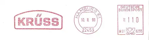 Freistempel H01 8235 Hamburg - KRÜSS (#3038)