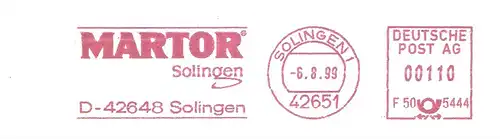 Freistempel F50 5444 Solingen - MARTOR Solingen (#3039)