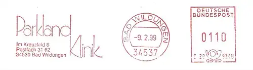 Freistempel C29 924B Bad Wildungen - Parkland Klinik (#2170)