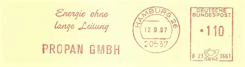 Freistempel B23 3661 Hamburg - Propan GmbH - Energie ohne lange Leitung (#3154)