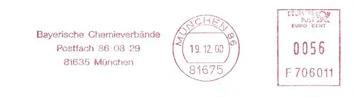 Freistempel F706011 München - Bayerische Chemieverbände (#2672)