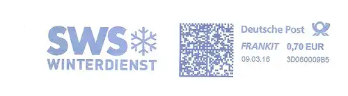 Freistempel 3D060009B5 - SWS Winterdienst (Abb. Frostsymbol) (#2684)
