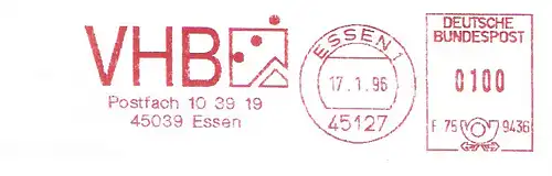 Freistempel F75 9436 Essen - VHB (#2660)