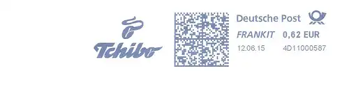 Freistempel 4D11000587 - Tchibo (Abb. Kaffeebohne) (#2264)