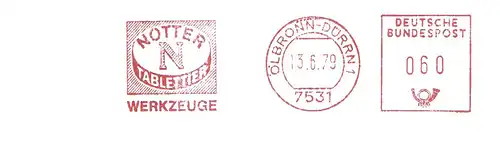 Freistempel Ölbronn-Dürrn - Notter Tablettier Werkzeuge (#2283)