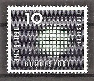 Briefmarke BRD Mi.Nr. 267 ** Fernsehen 1957