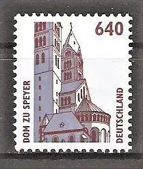 Briefmarke BRD Mi.Nr. 1811 ** Sehenswürdigkeiten 1995 / Dom zu Speyer