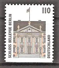 Briefmarke BRD Mi.Nr. 1935 D ** Sehenswürdigkeiten 1997 / Schloss Bellevue in Berlin