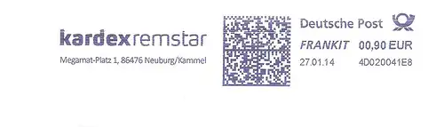 Freistempel 4D020041E8 Neuburg/Kammel - kardex remstar (#2342)