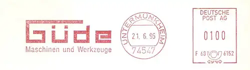 Freistempel F68 6152 Untermünkheim - Güde / Maschinen und Werkzeuge (#2322)