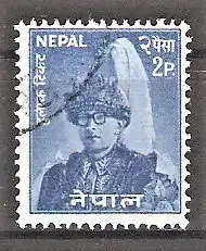Briefmarke Nepal Mi.Nr. 154 o König Mahendra 1962