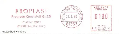 Freistempel A05 5146 Bad Homburg - PROPLAST Progress Kunststoff GmbH (#2317)