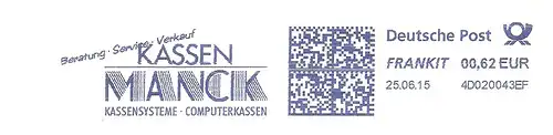 Freistempel 4D020043EF - KASSEN MANCK - Kassensysteme Computerkassen - Beratung Service Verkauf (#2327)