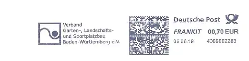 Freistempel 4D09002283 Leinfelden-Echterdingen - Verband Garten-, Landschafts- und Sportplatzbau Baden-Württemberg e.V. (#2240)