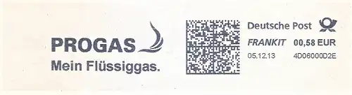 Freistempel 4D06000D2E - PROGAS / Mein Flüssiggas. (#2221)