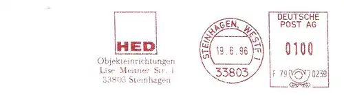 Freistempel F79 0239 Steinhagen Westf. - HED Objekteinrichtungen (#2149)