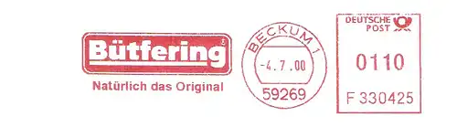 Freistempel F330425 Beckum - Bütfering - Natürlich das Original (#2967)
