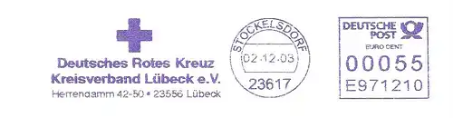 Freistempel E971210 Stockelsdorf - Deutsches Rotes Kreuz Kreisverband Lübeck e.V. (Abb. Rotes Kreuz) (#2944)