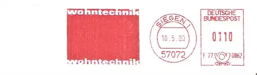 Freistempel F77 0862 Siegen - wohntechnik (#2766)