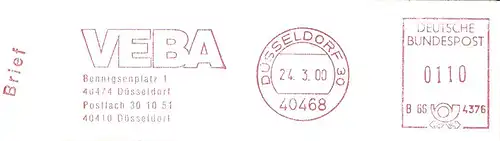 Freistempel B66 4376 Düsseldorf - VEBA (#2675)