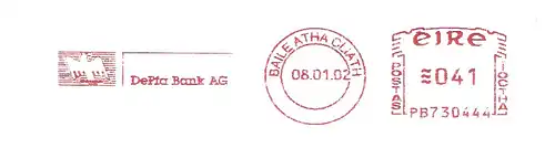 Freistempel Irland PB730444 Baile Atha Cliath - DePfa Bank AG (#2951)