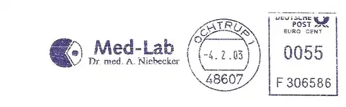 Freistempel F306586 Ochtrup - Med-Lab Dr.med. A. Niebecker (#2946)