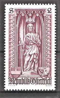 Briefmarke Österreich Mi.Nr. 1285 ** 500 Jahre Diözese Wien 1969 / Hl. Paulus
